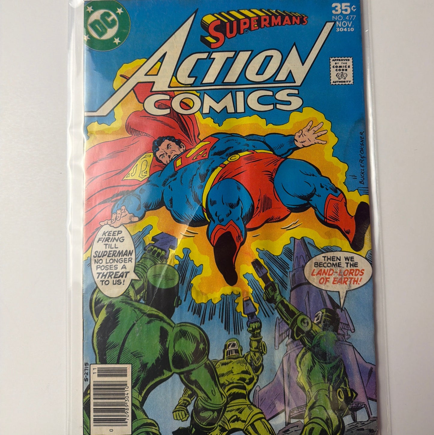 Superman’s Action Comics #477