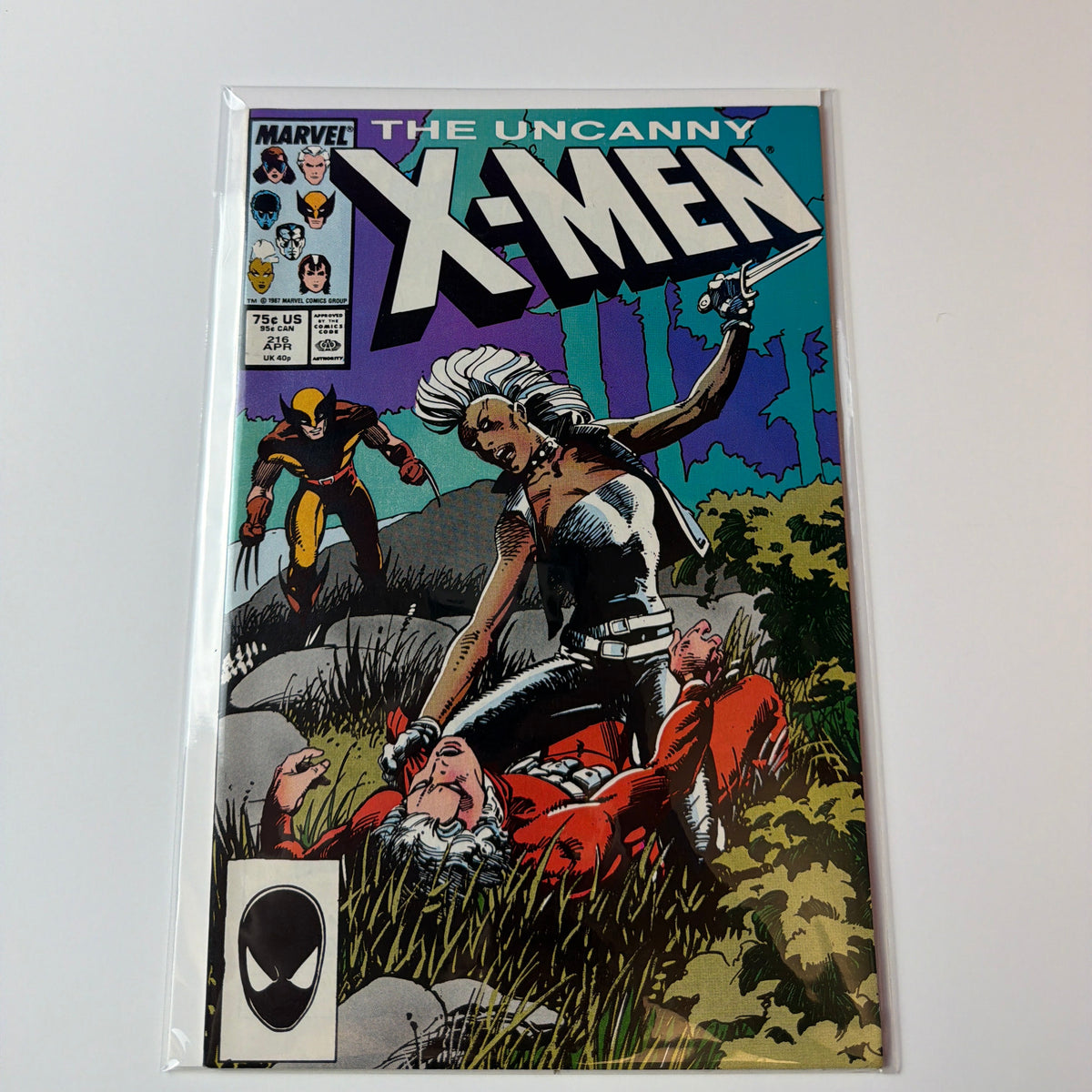 Uncanny X men #216