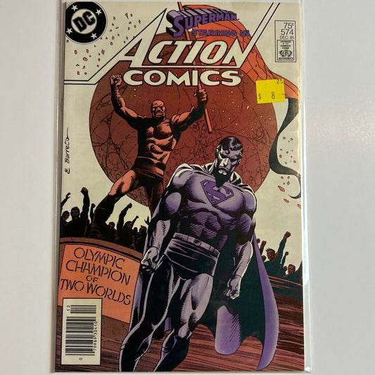 Superman Starring in Action Comics #574