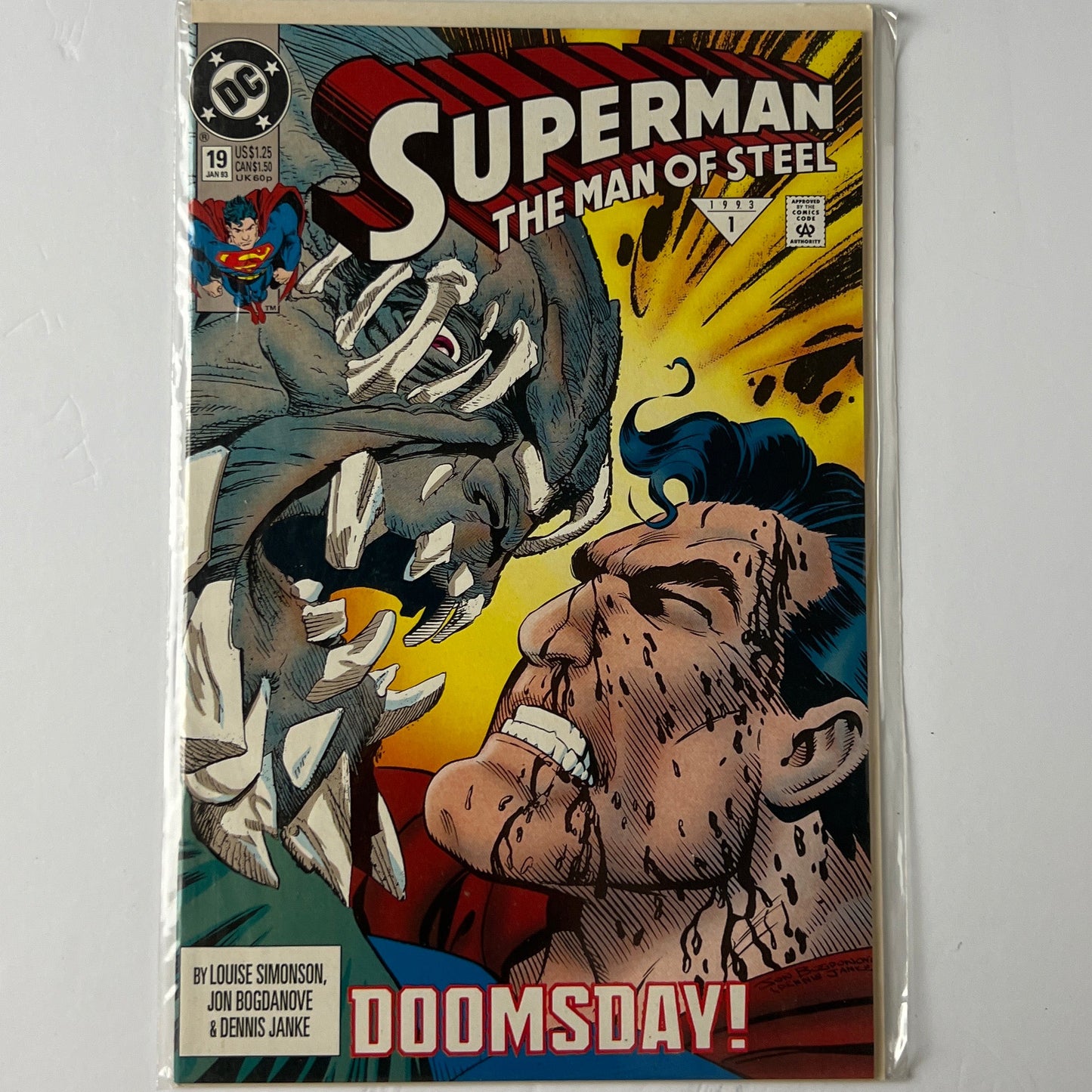 Superman the man of steel #19