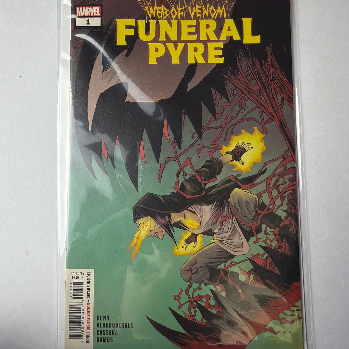 Web of Venom Funeral Pyre #1