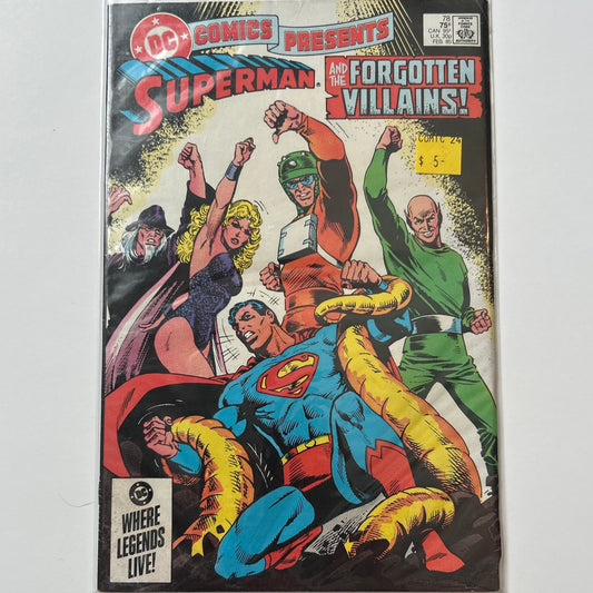 Superman and the Forgotten Villains! #78