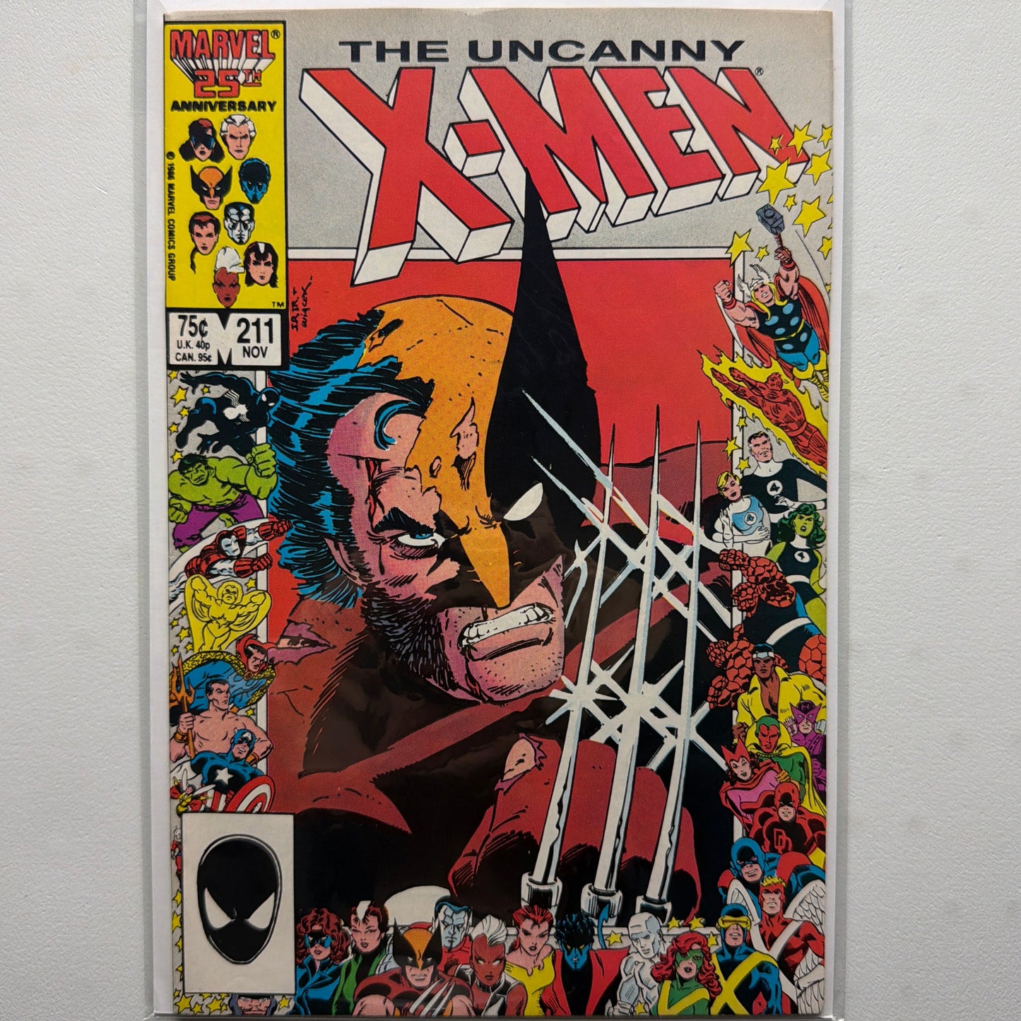 Uncanny X-men #211 (VF+)
