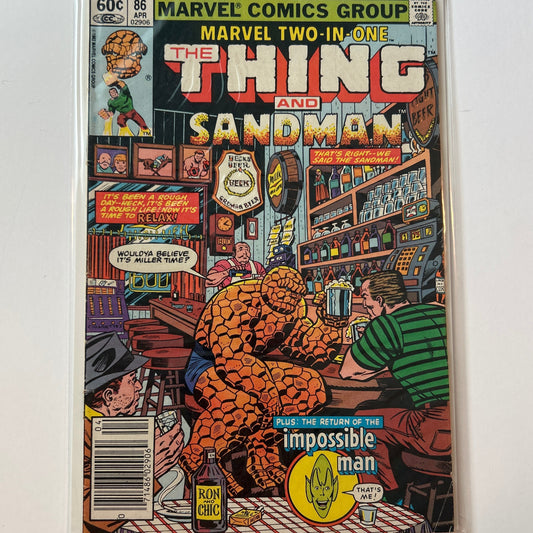 The Thing and Sandman #86