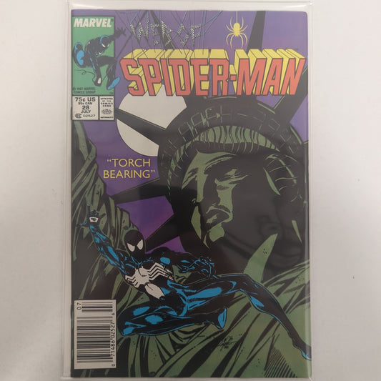 Web of Spider-Man #28 Newsstand