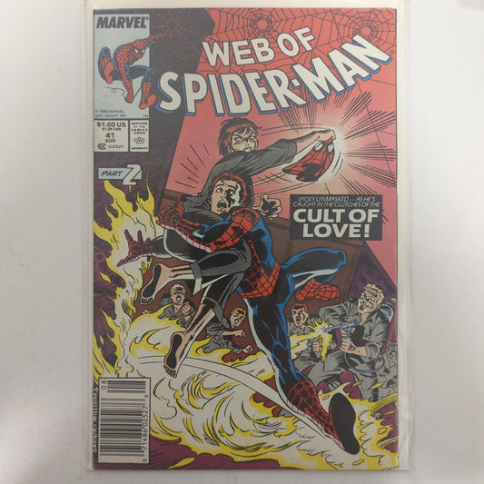 Web of Spider-Man #41 Newsstand