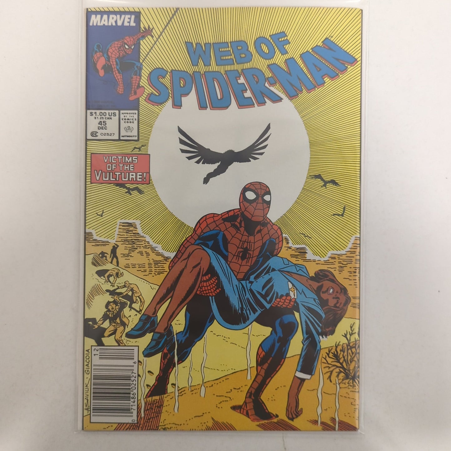 Web of Spider-Man #45 Newsstand