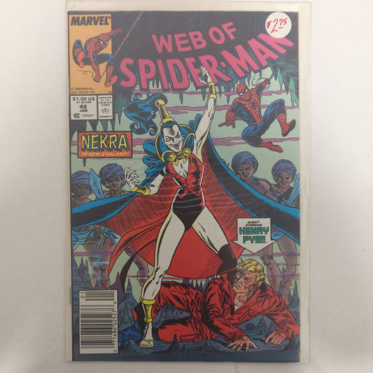 Web of Spider-Man #46 Newsstand
