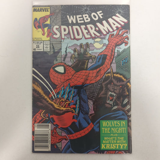 Web of Spider-Man #53 Newsstand