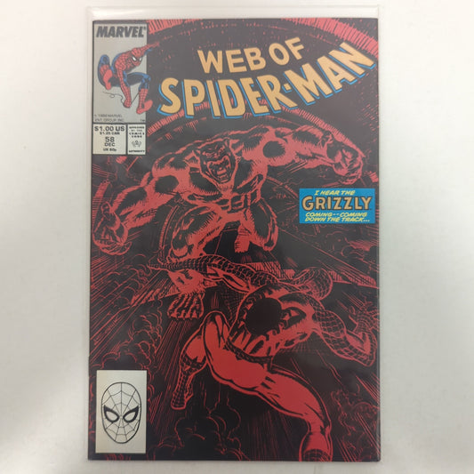 Web of Spider-Man #58