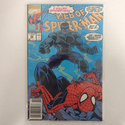 Web of Spider-Man #82 Newsstand