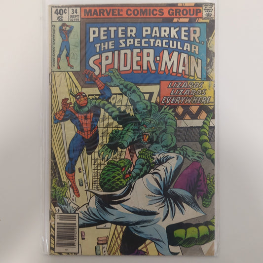 Peter Parker The Spectacular Spider-Man #34 Newsstand