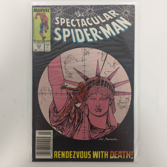 The Spectacular Spider-Man #140 Newsstand