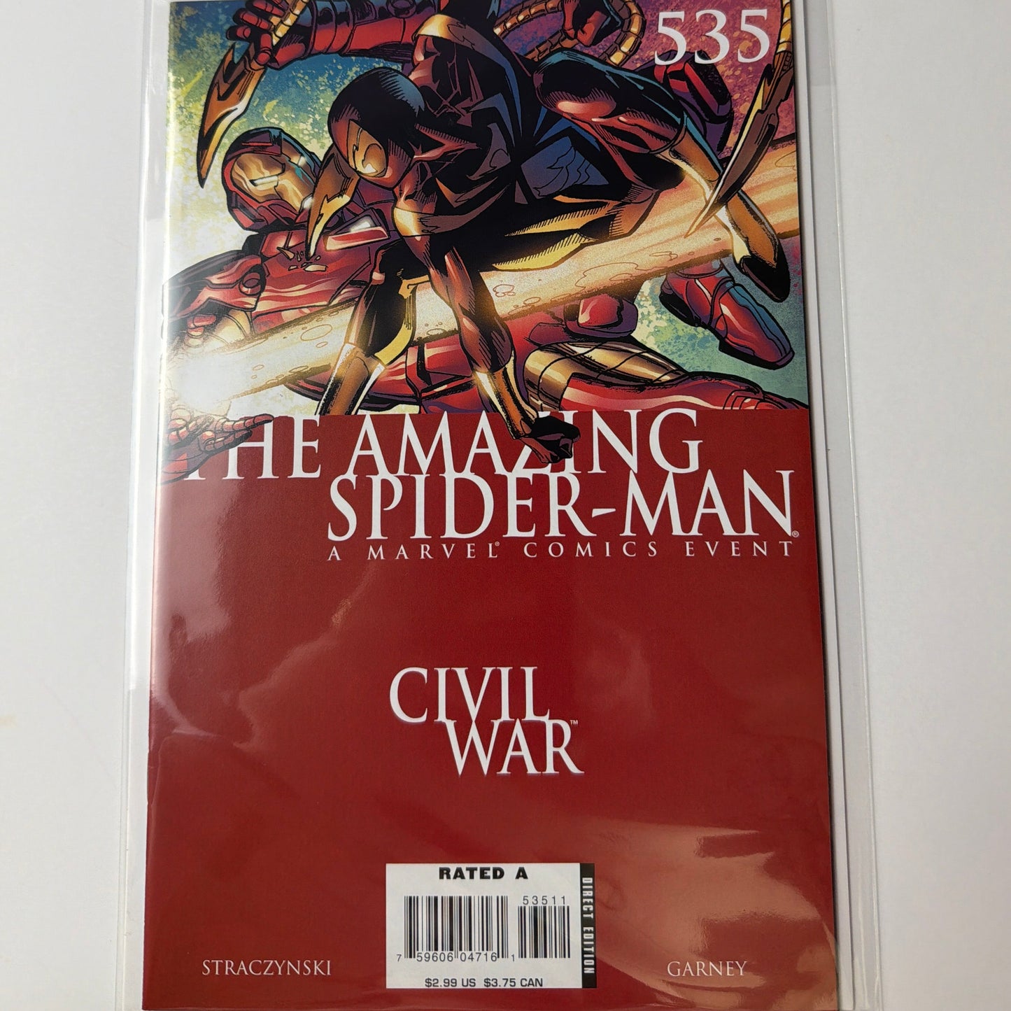 The Amazing Spider-Man: Civil War #535
