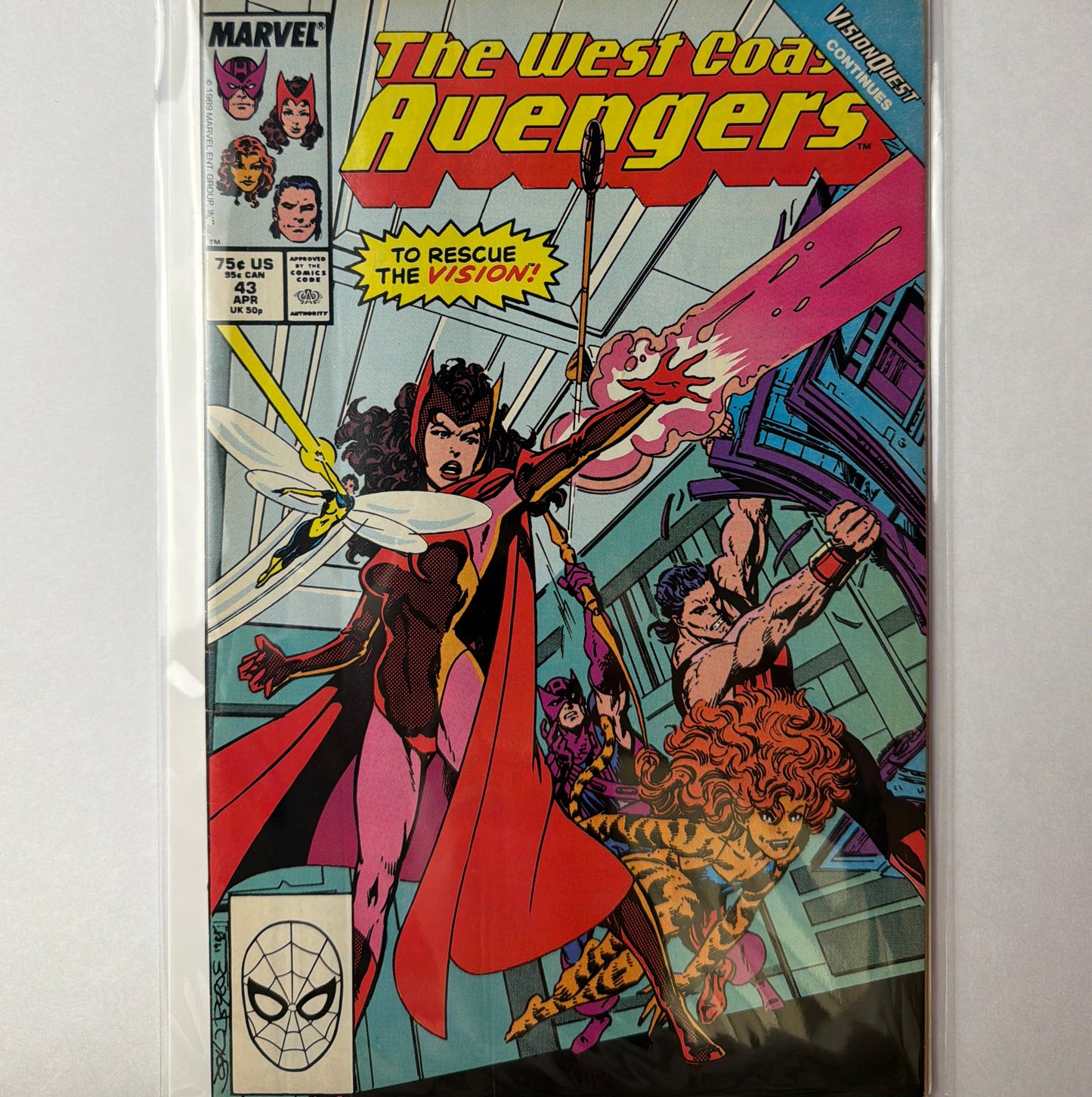 The West Coast Avengers #43