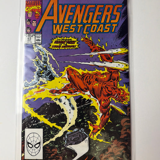 Avengers West Coast #63