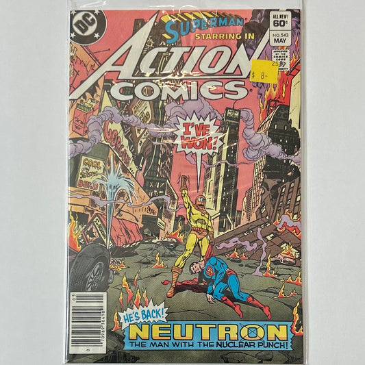 Superman Starring in Action Comics #543