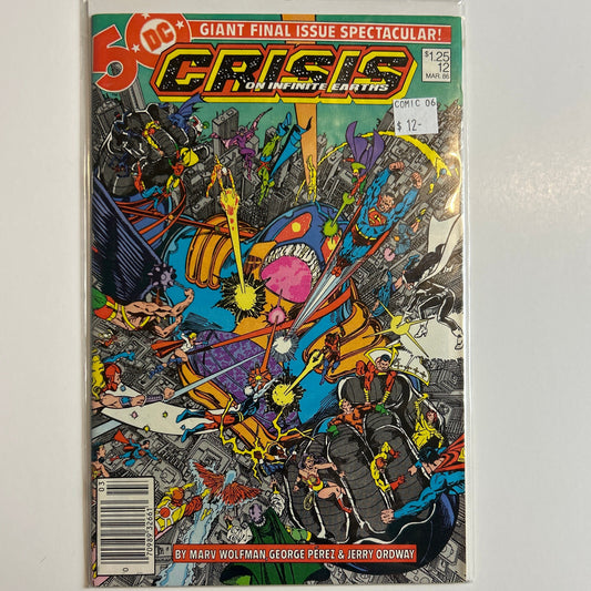 Crisis on Infinite Earths #12