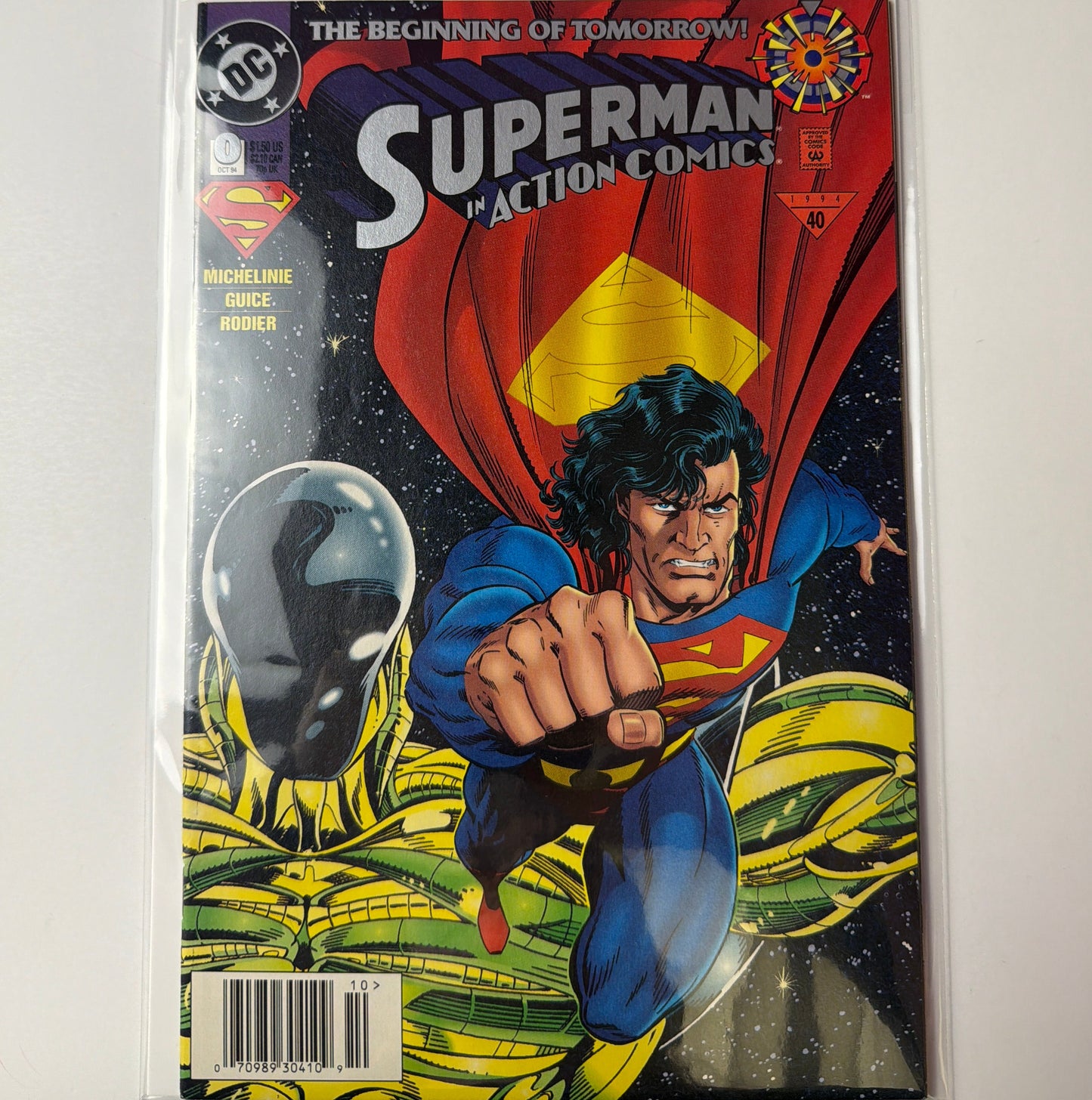 Superman in  Action Comics #0