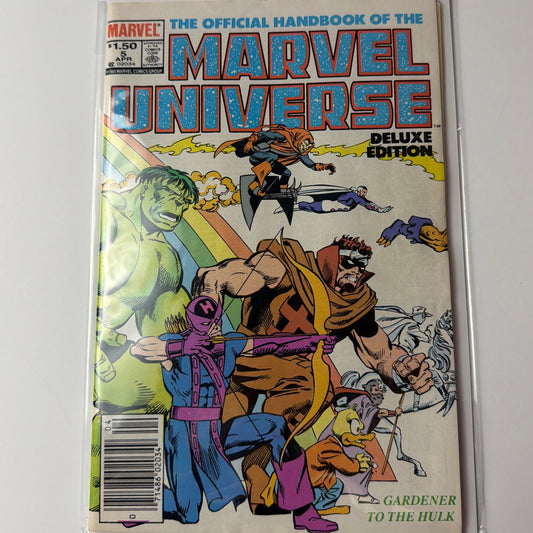 The Official Handbook of the Marvel Universe #5