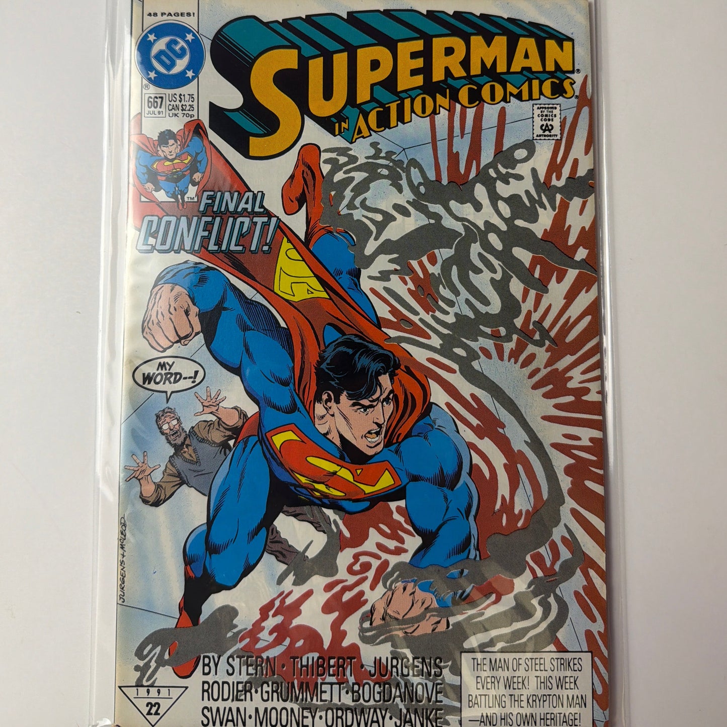 Superman in Action Comics #667