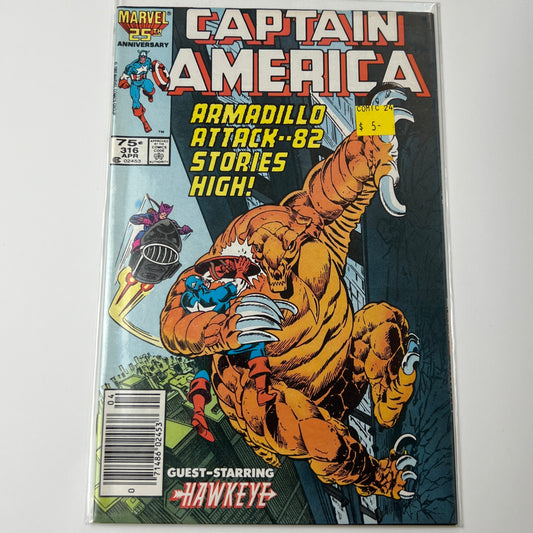 Captain America #316