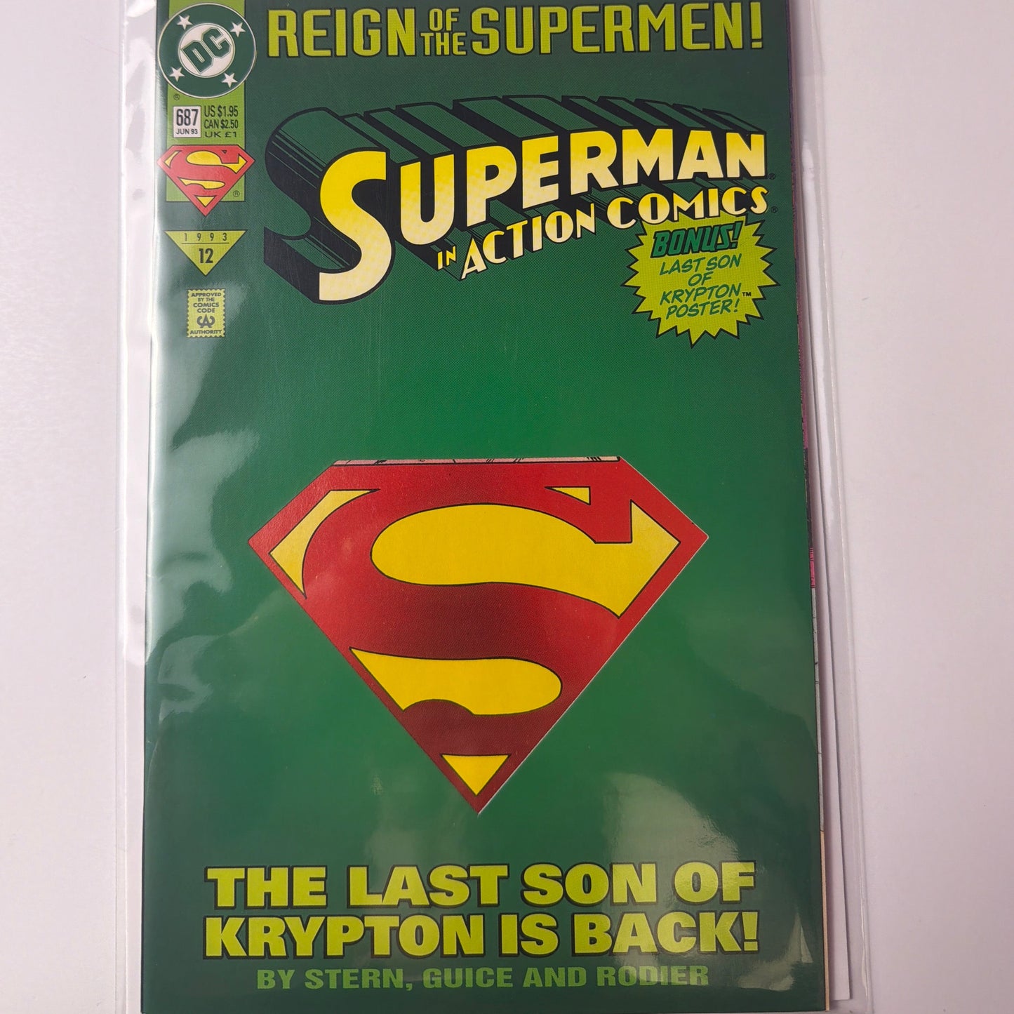 Superman in Action Comics #687