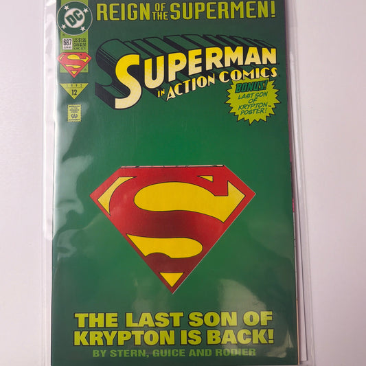 Superman in Action Comics #687
