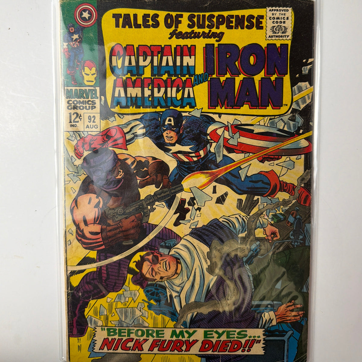 Iron Man and Captain America #92