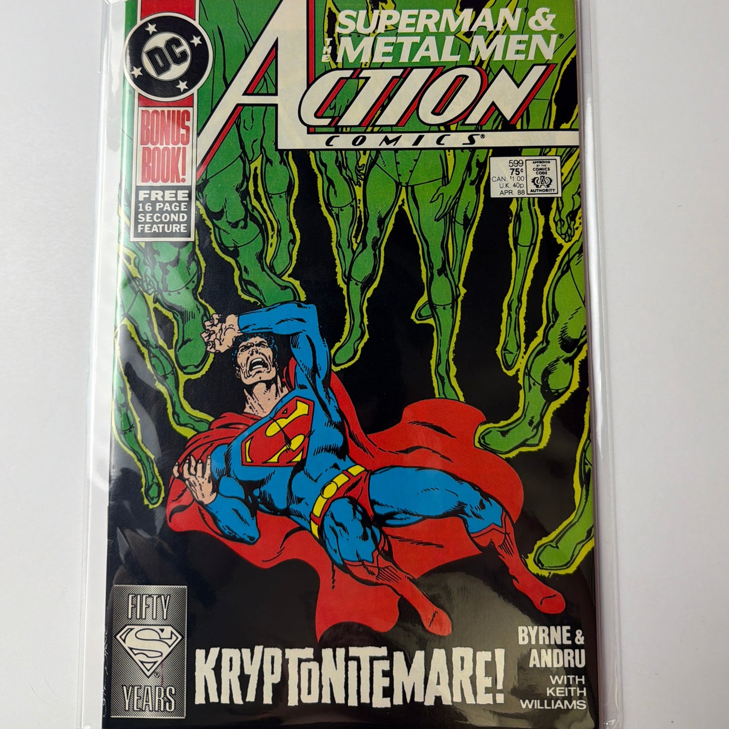 Superman Action Comics #599