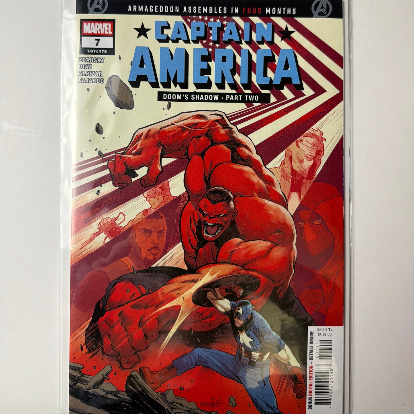 Captain America Dooms Shadow pt. 2 #7