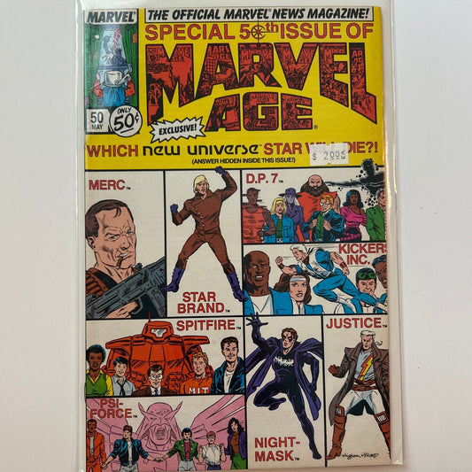 Marvel Age #50