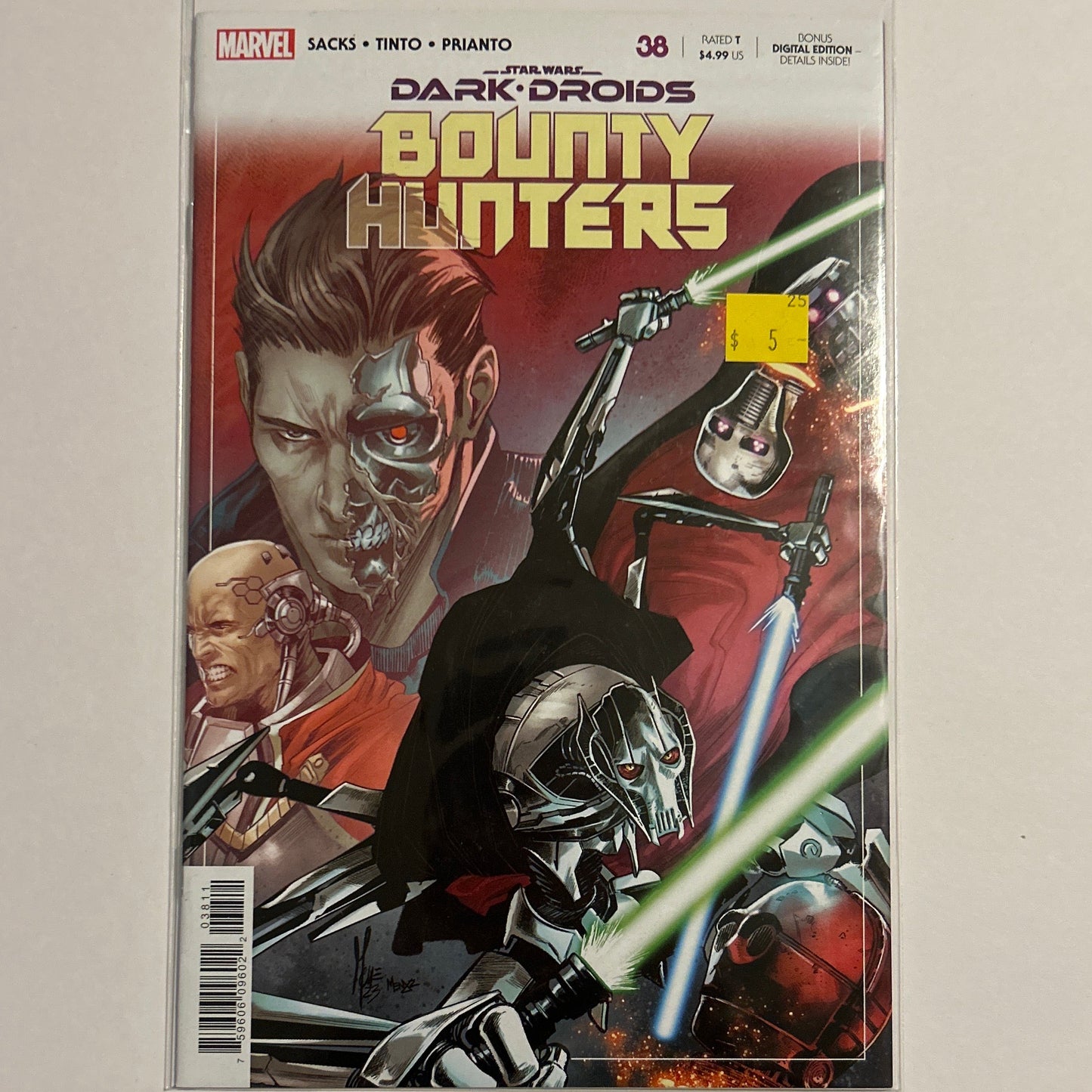 Star Wars Dark Droids Bounty Hunters #38