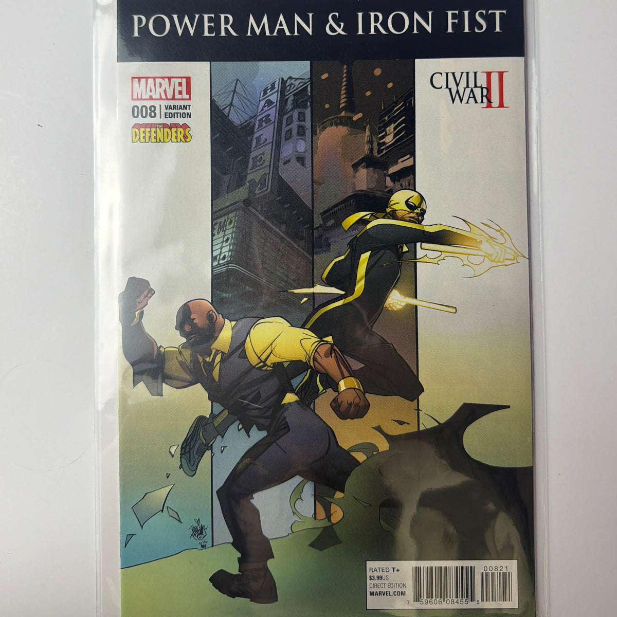 Power Man & Iron Man Civil War II #8