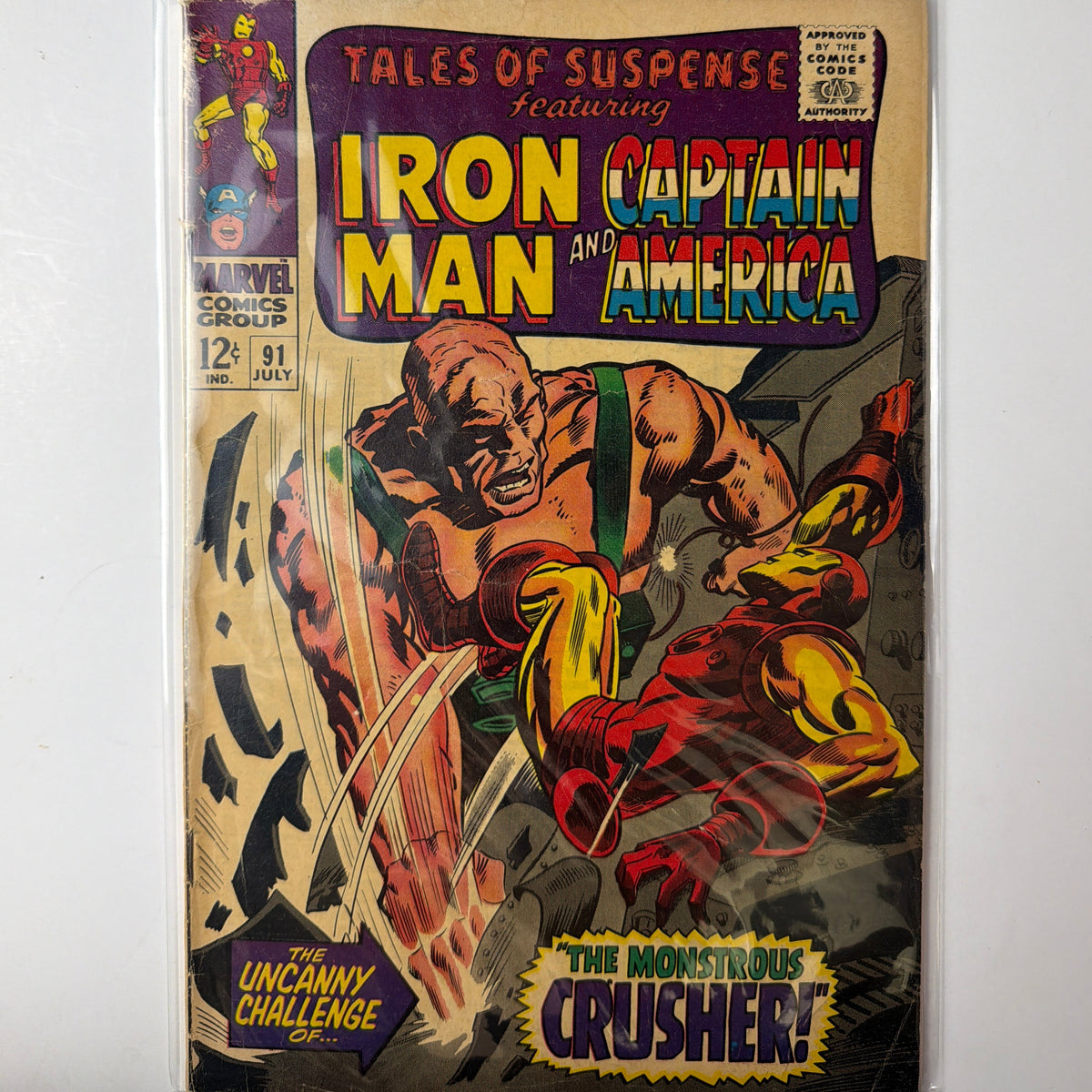 Iron Man and Captain America #91