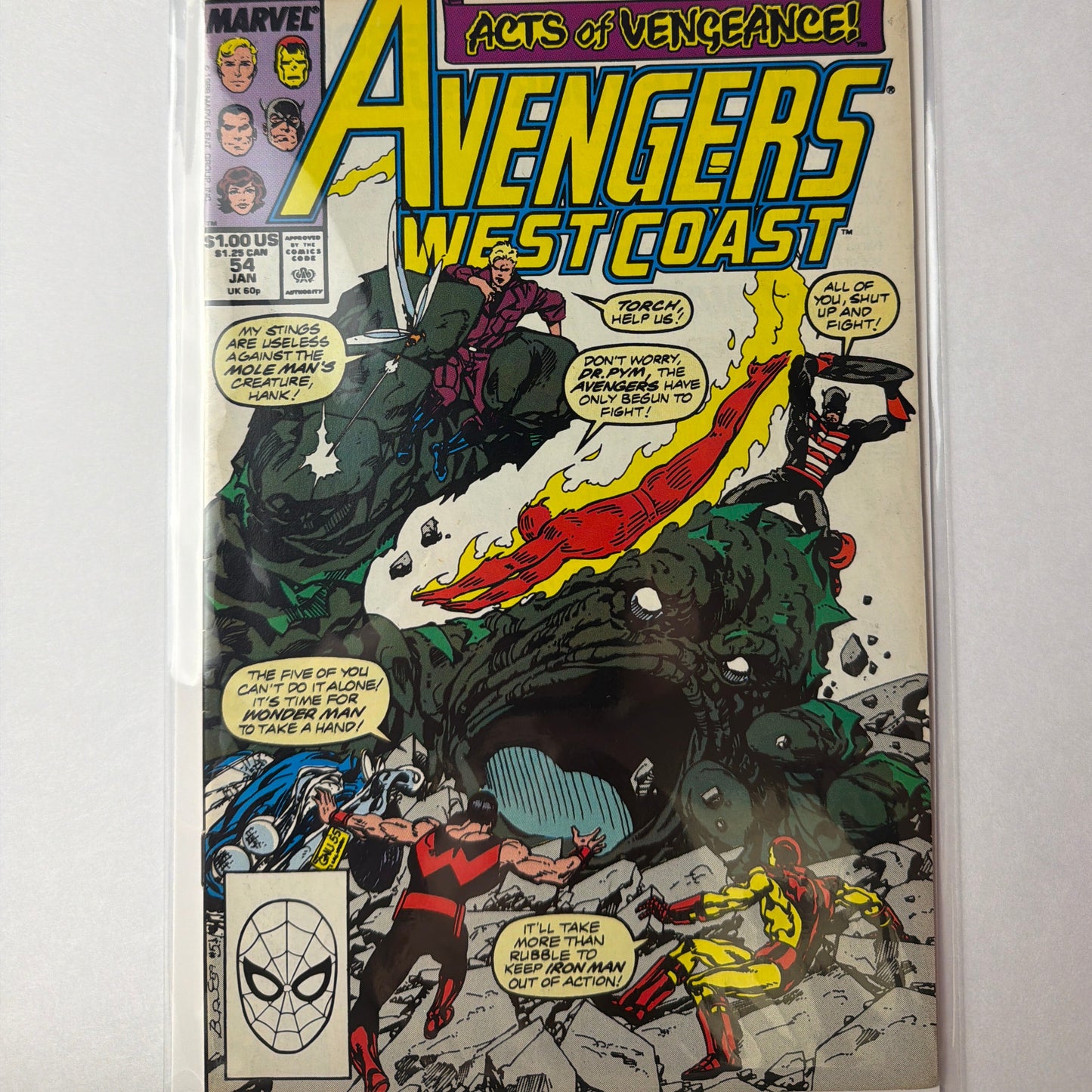 Avengers West Coast #54