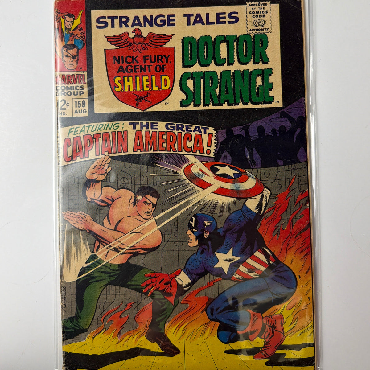 Nick Fury Agent of SHIELD and Doctor Strange #159