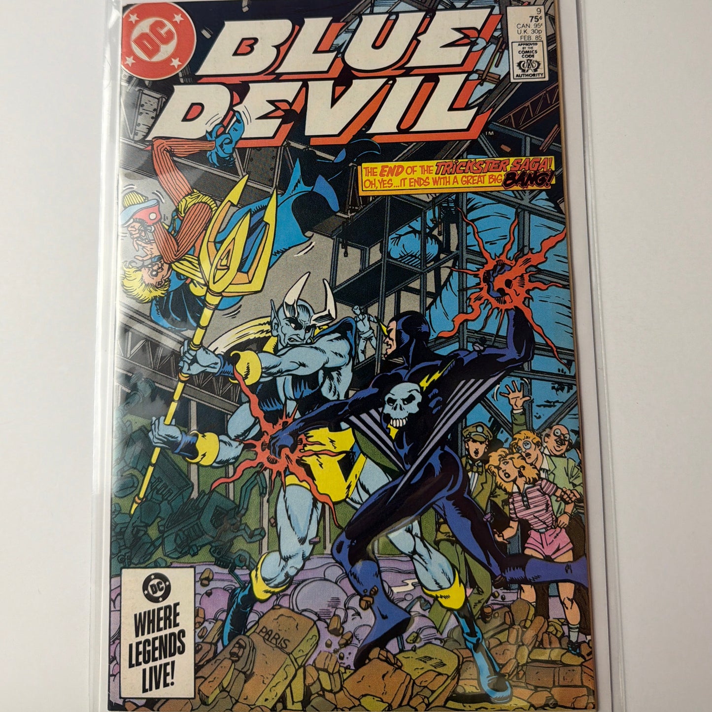 Blue Devil #9