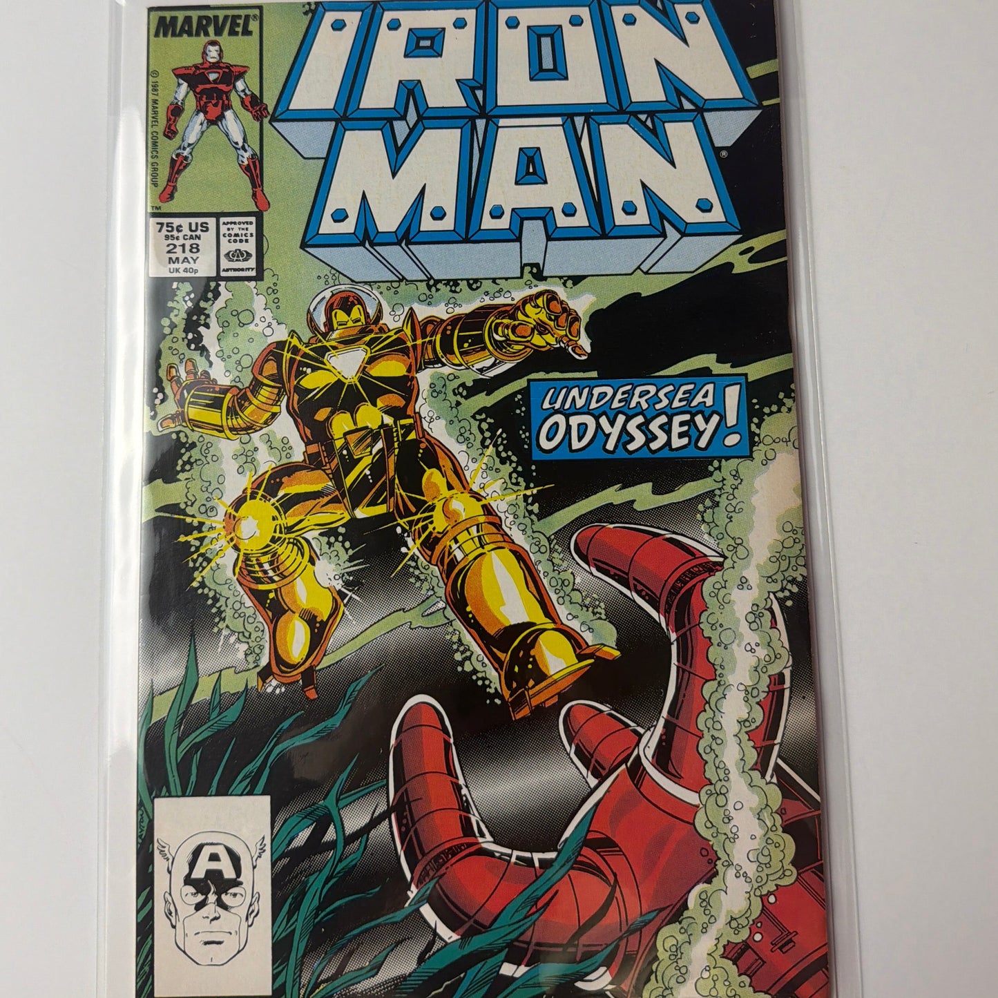 Iron Man #218