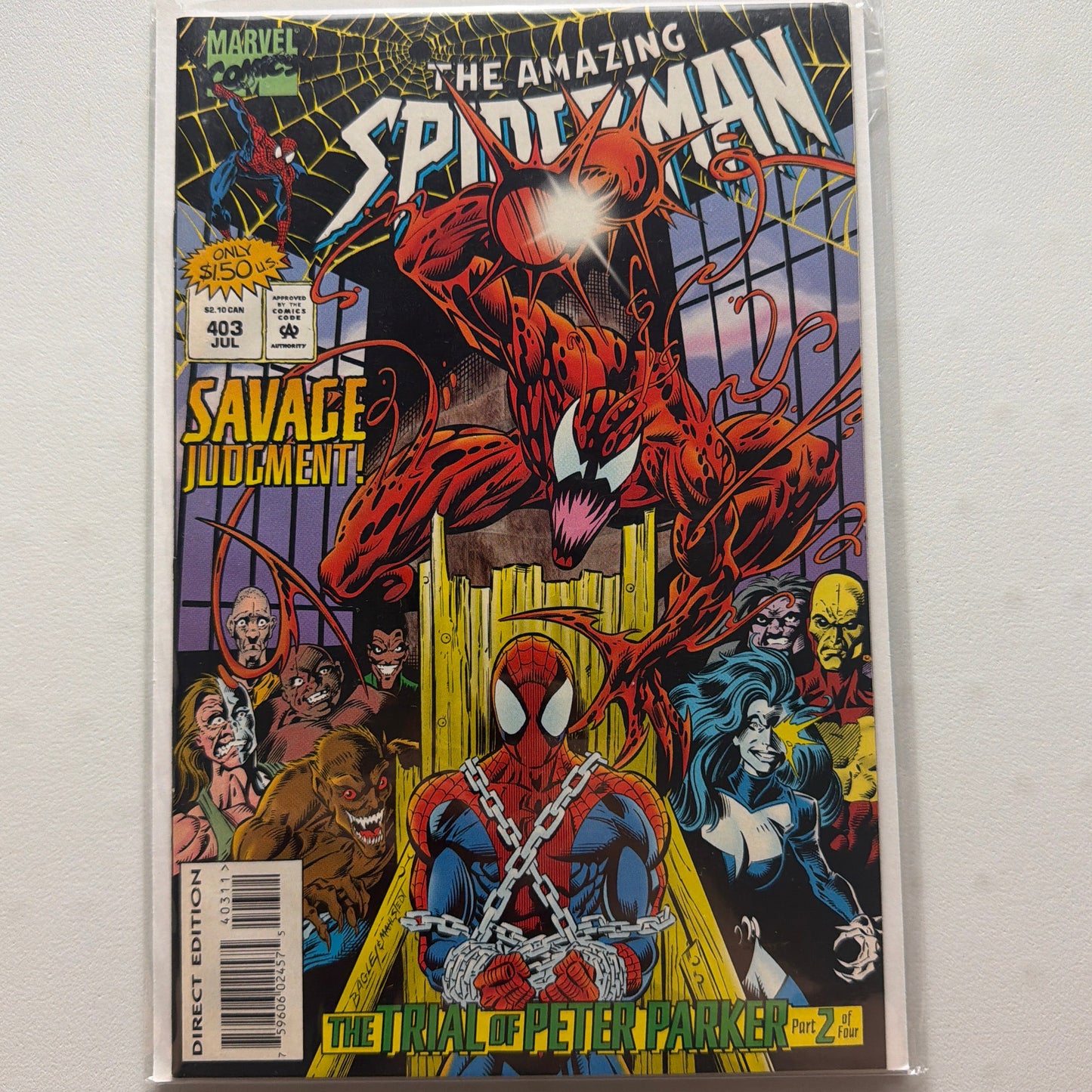 The Amazing Spider-Man #403 (NM-)