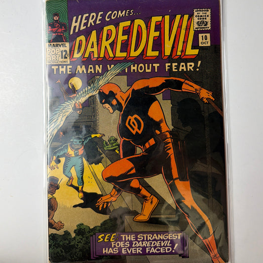 Here Comes Daredevil The Man Without Fear #10 (VF-)