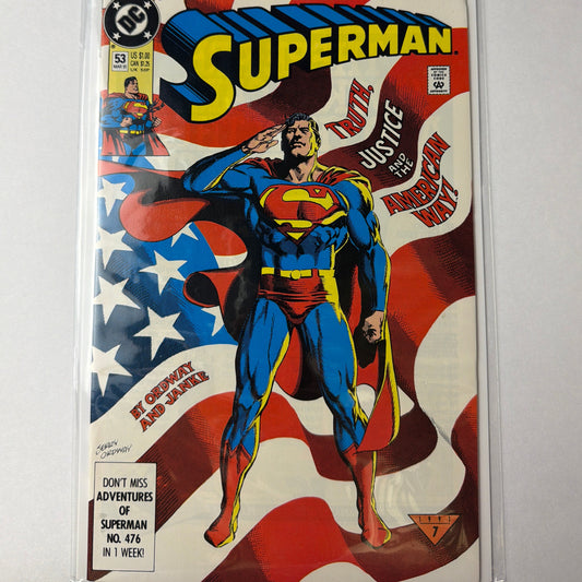 Superman #53 (VF+)