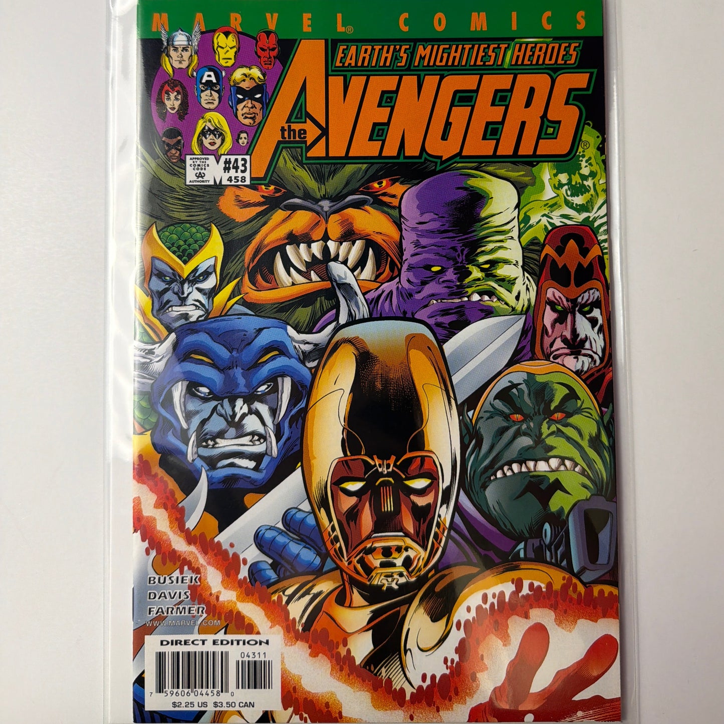 Earths Mightiest Heroes The Avengers #43