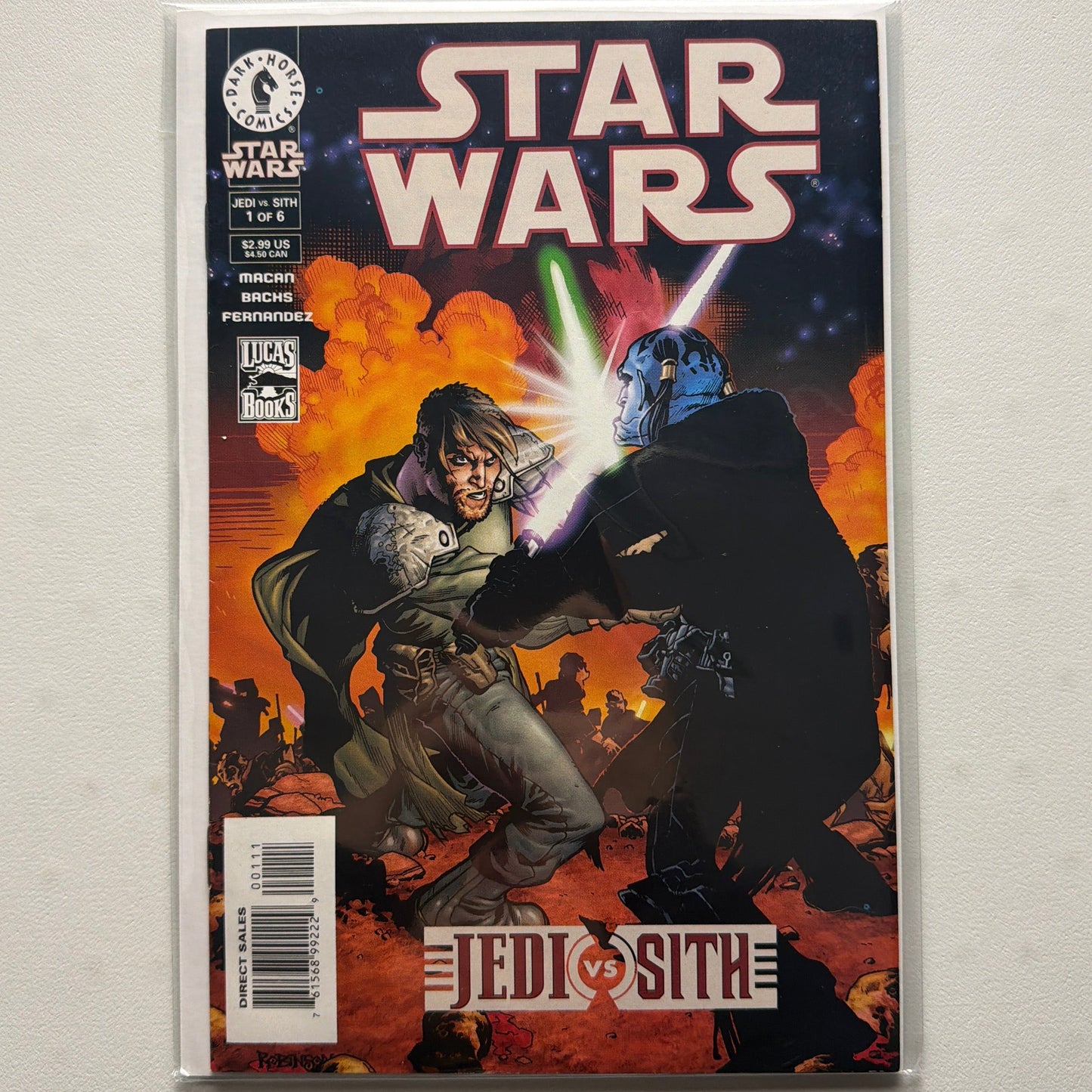 Star Wars: Jedi vs. Sith #1, #2 (VF/NM)