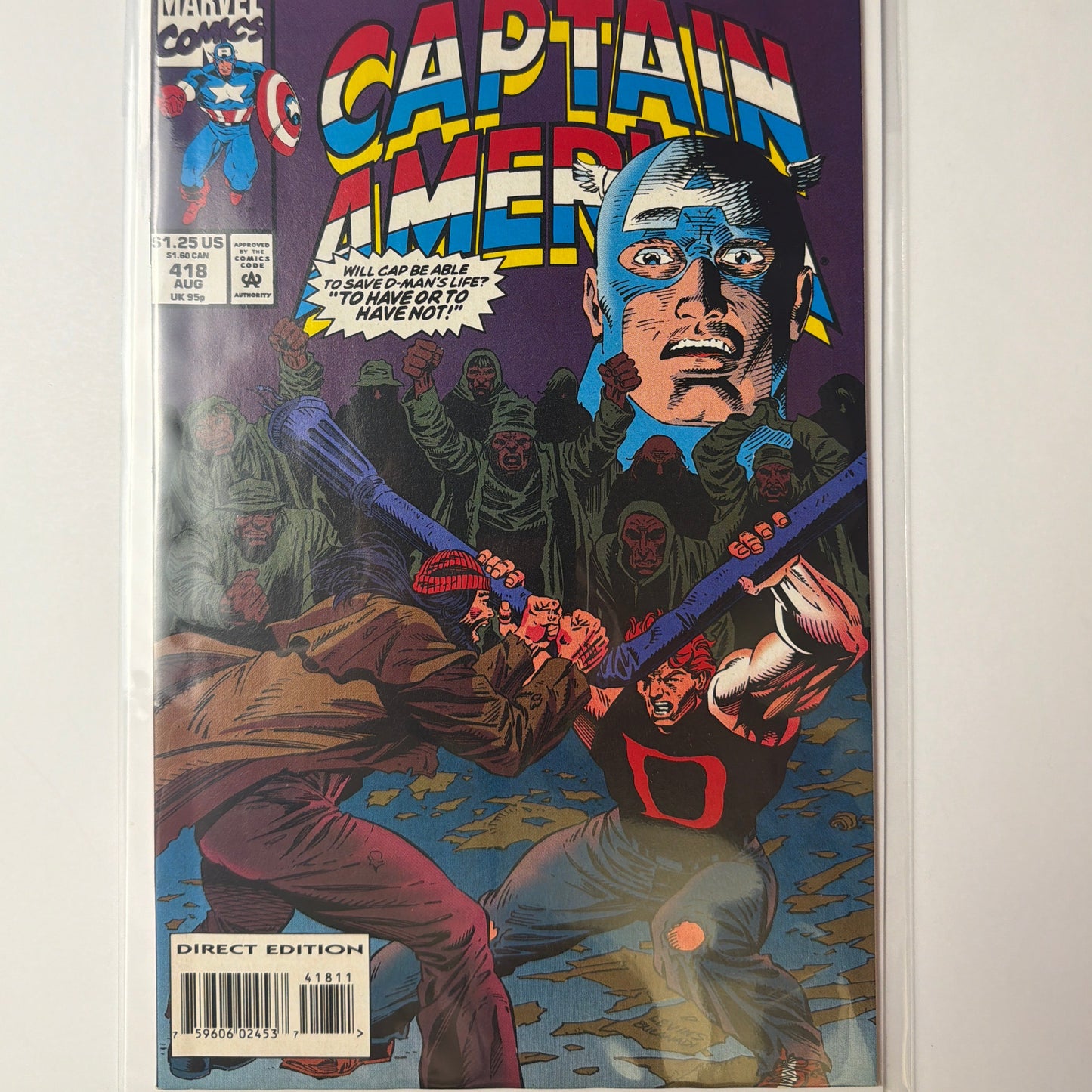 Captain America #418