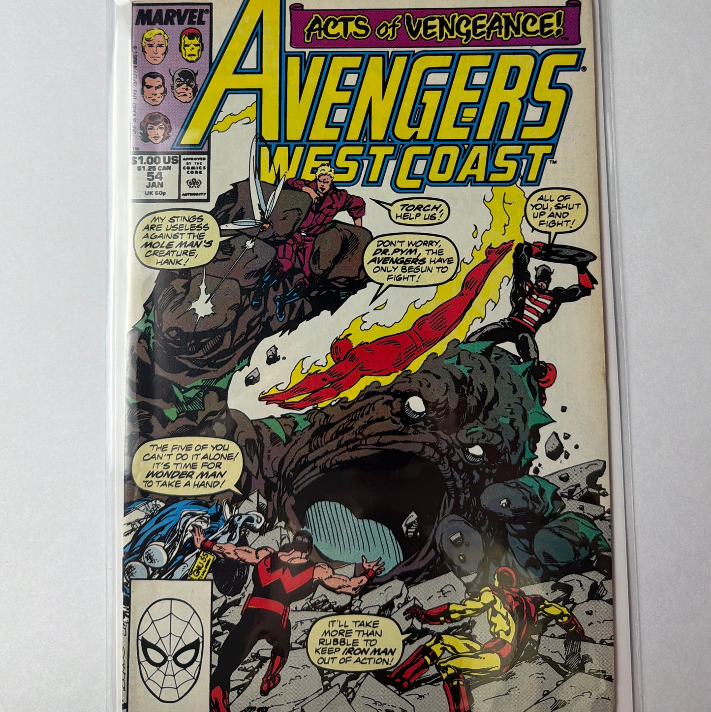 Avengers West Coast #54