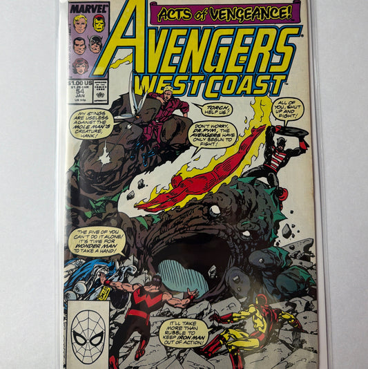 Avengers West Coast #54