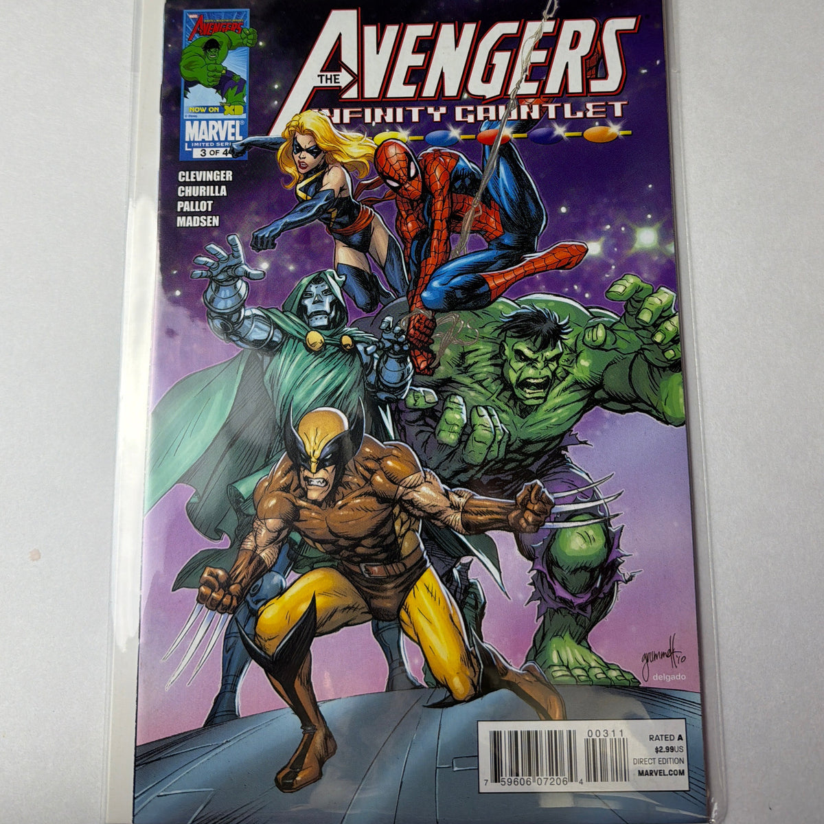 The Avengers Infinity Gauntlet #3
