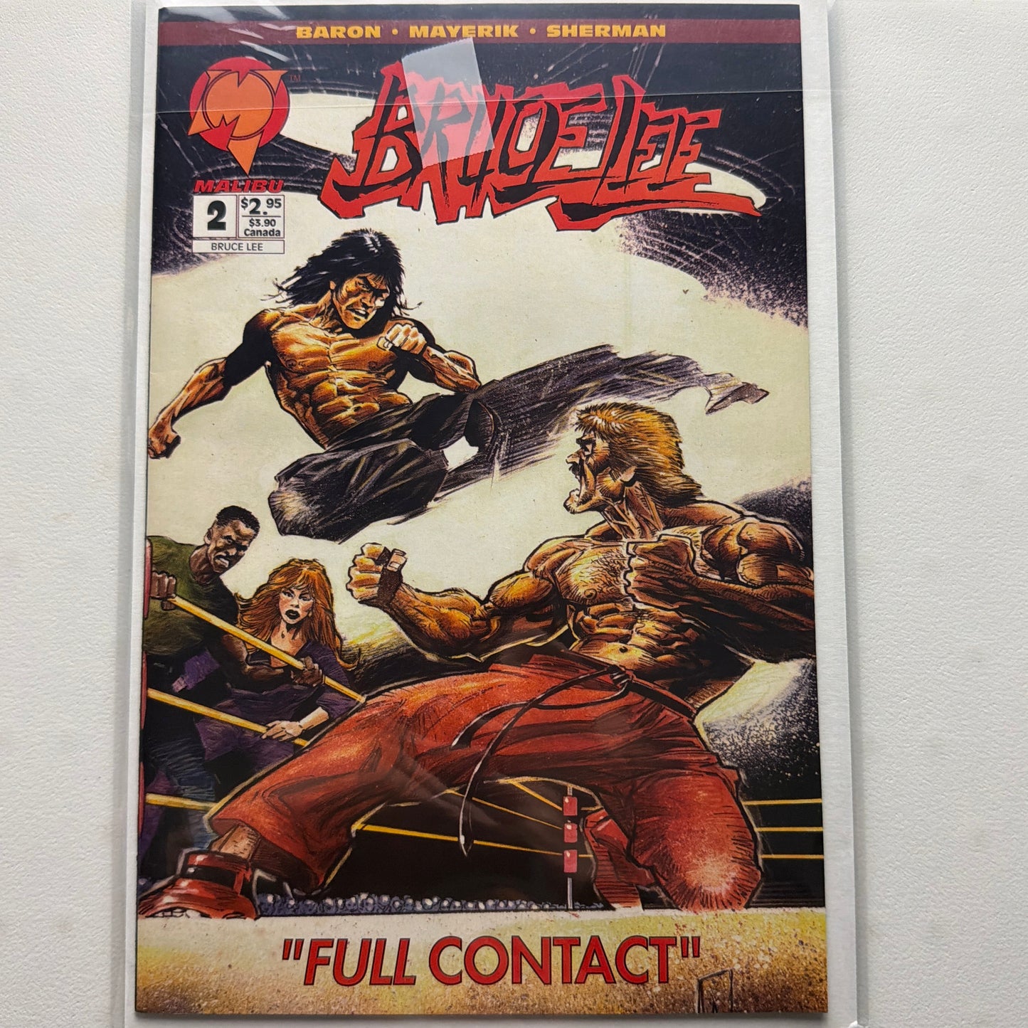 Bruce Lee #1, #2 (VF+)