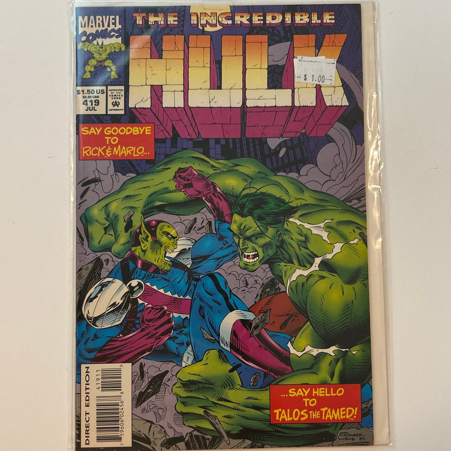 The Incredible Hulk #419